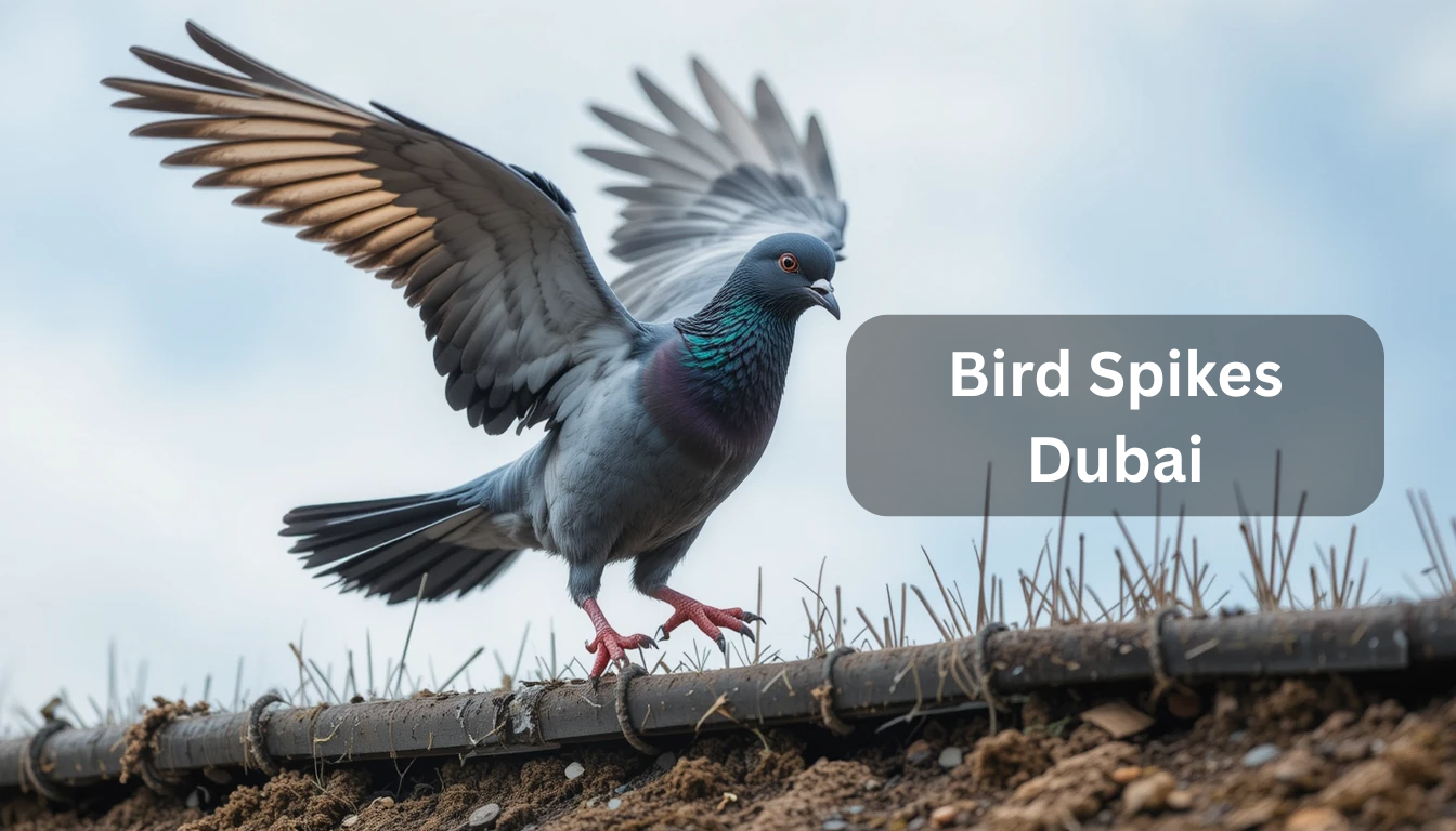 Expert bird spikes Dubai installation services. Humane, effective bird control solutions for Dubai & Sharjah properties. Free quote!